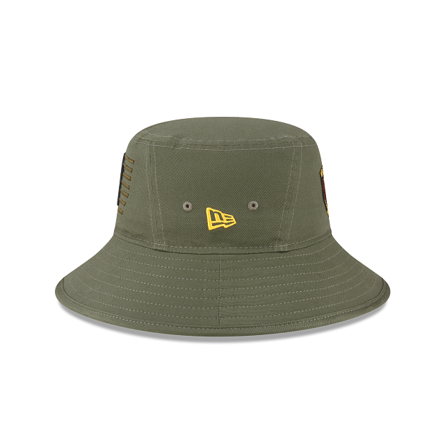 Baylor Bears New Era Training Bucket Hat - Green