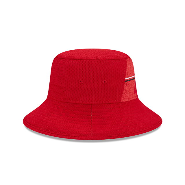 Arizona Cardinals 2023 Training Bucket Hat, White, NFL by New Era