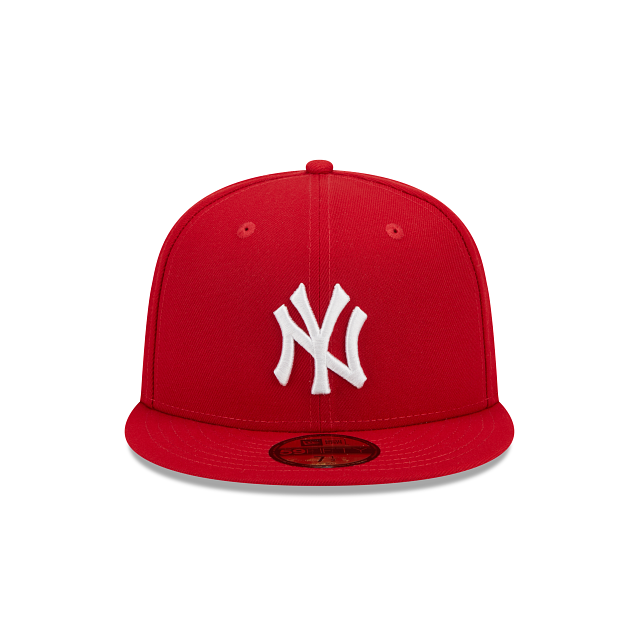 Red New Era MLB New York Yankees 59FIFTY Fitted Cap Anika