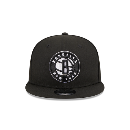 Brooklyn Nets Sidepatch 9FIFTY Snapback Hat