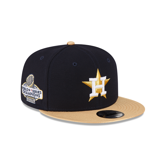 Houston Astros Gold 9FIFTY Snapback Hat – New Era Cap