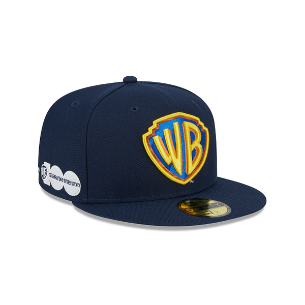 Warner Bros. 100th Anniversary Blue 59FIFTY Fitted Hat – New Era Cap