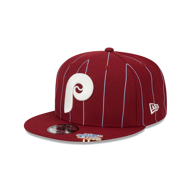 Philadelphia Phillies Pinstripe Visor Clip 9FIFTY Snapback Hat – New ...