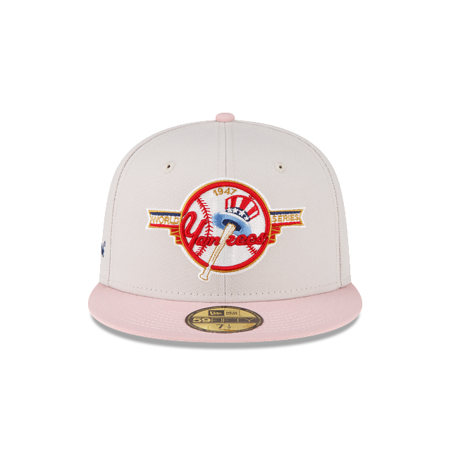 Fitted New – 59FIFTY York Stone Cap Hat Just New Yankees Era Caps Pink
