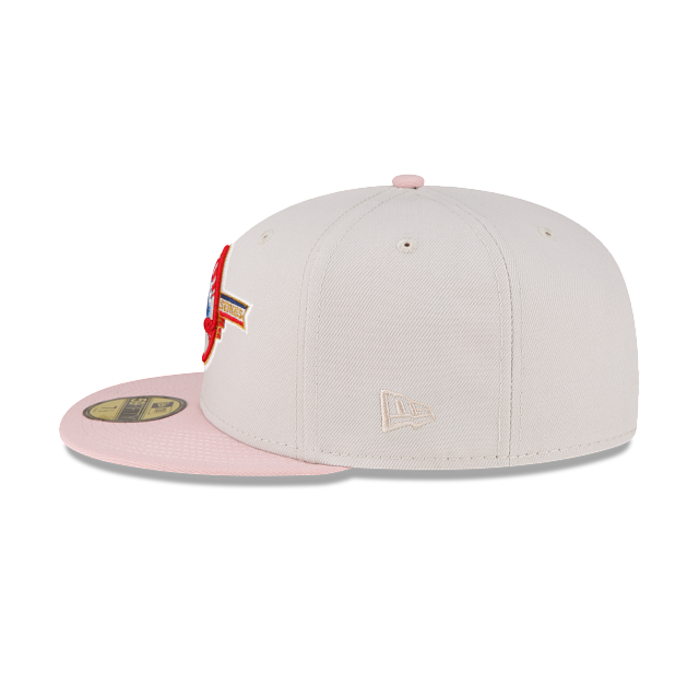 Just Caps Stone New Hat Fitted New Yankees York – Era Cap 59FIFTY Pink