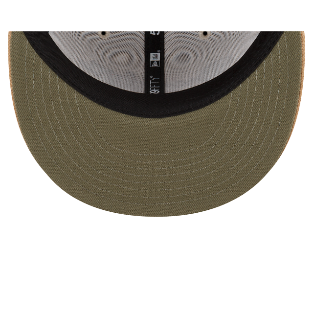 Just Caps Khaki Brooklyn Dodgers 59FIFTY Fitted Hat – New Era Cap
