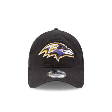 Baltimore Ravens Core Classic Black 9TWENTY Adjustable Hat