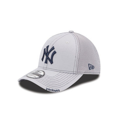 New York Yankees NEO Gray 39THIRTY Stretch Fit Hat