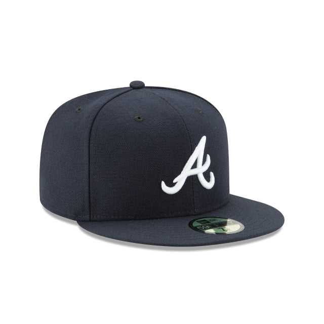 Atlanta Braves Authentic Collection Road 59FIFTY Fitted Hat