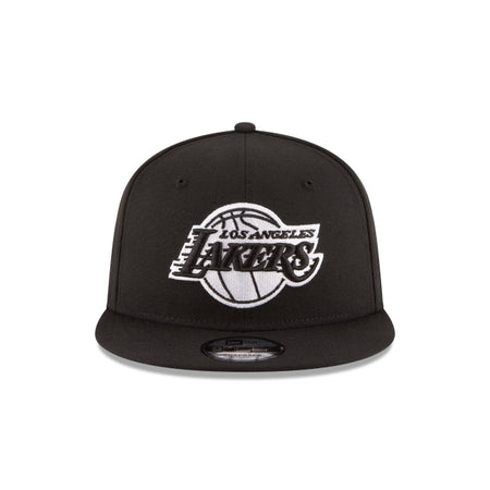 Los Angeles Lakers Basic Black 9FIFTY Snapback Hat