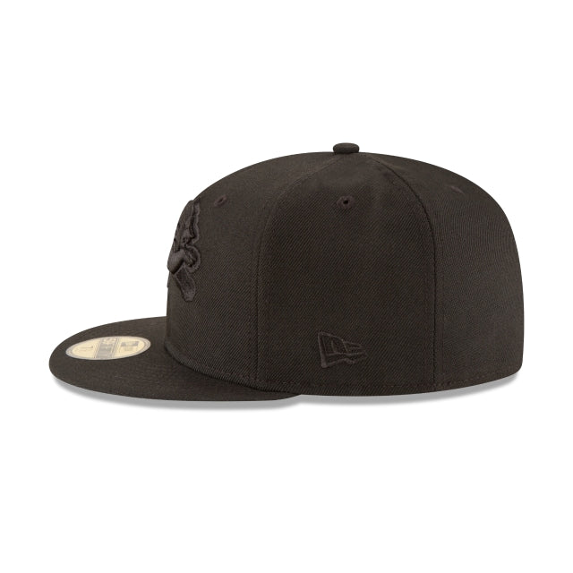 Detroit Lions Black On Black 59FIFTY Fitted Hat – New Era Cap
