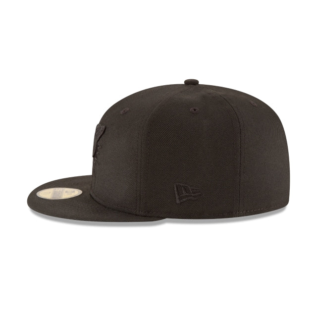 Miami Dolphins Black On Black 59FIFTY Fitted Hat – New Era Cap