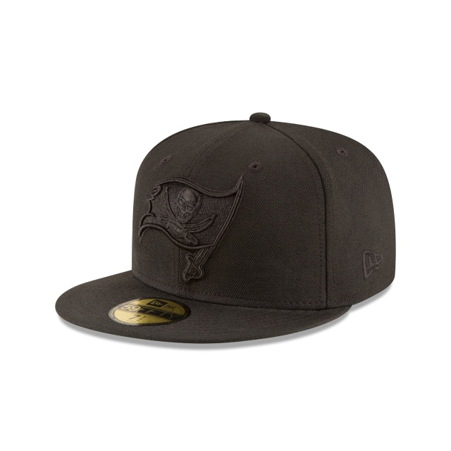 Tampa Bay Buccaneers Black On Black 59FIFTY Fitted Hat – New Era Cap