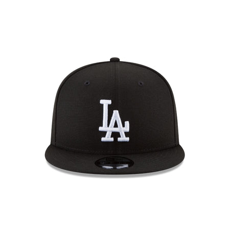 Los Angeles Dodgers Basic Black and White 9FIFTY Snapback Hat