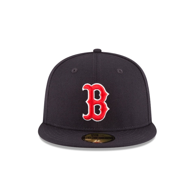 New era red top sox world series hat