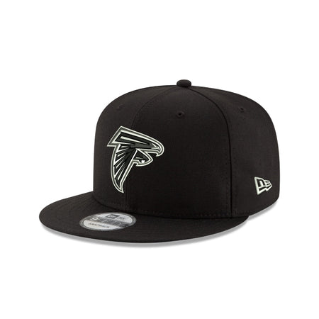 Atlanta Falcons Black and White 9FIFTY Snapback Hat