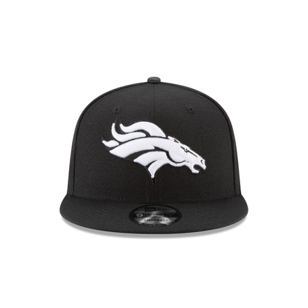 Denver Broncos Black and White 9FIFTY Snapback Hat