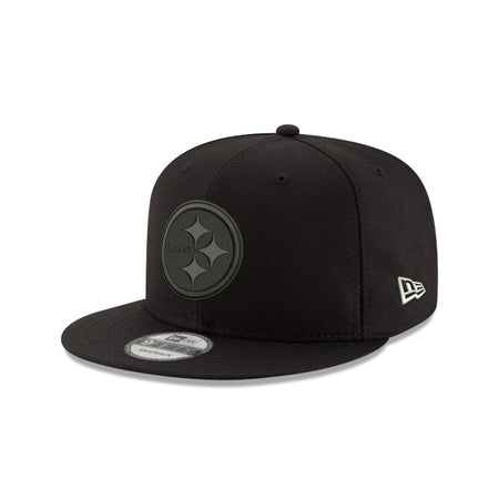 Pittsburgh Steelers Black On Black 9FIFTY Snapback Hat