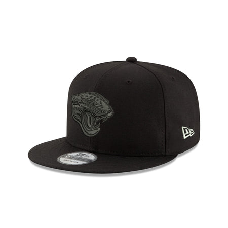 Jacksonville Jaguars Black On Black 9FIFTY Snapback Hat