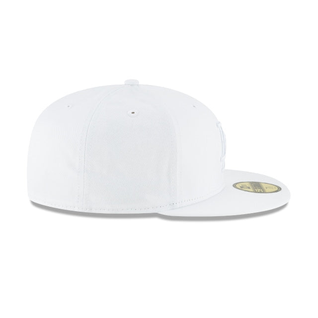 Los Angeles Dodgers Whiteout Basic 59FIFTY Fitted Hat – New Era Cap