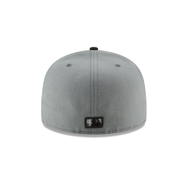 New York Yankees Storm 59FIFTY Cap New Gray Fitted Era Hat Basic –