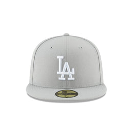Los Angeles Dodgers Gray Basic 59FIFTY Fitted Hat – New Era Cap