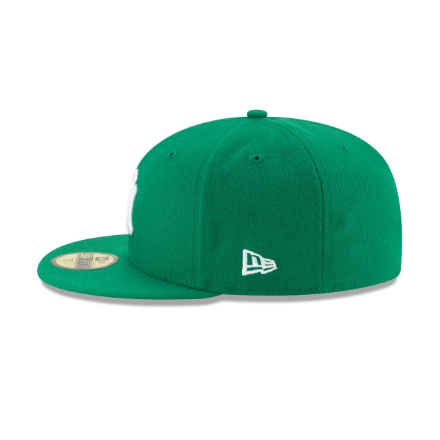 Yankees hat best sale green under brim