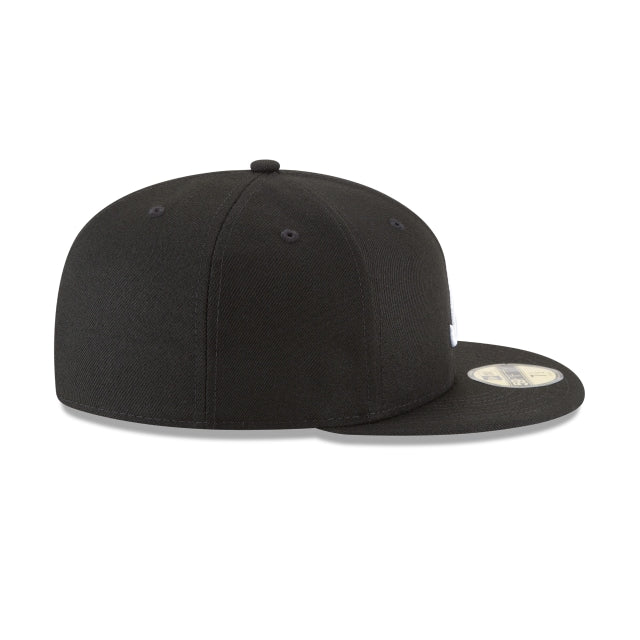 New Era 59Fifty Atlanta Braves (BK-WH) Fitted Hat (Black/White) Men's MLB  Cap {7 3/4} : : Sports & Outdoors