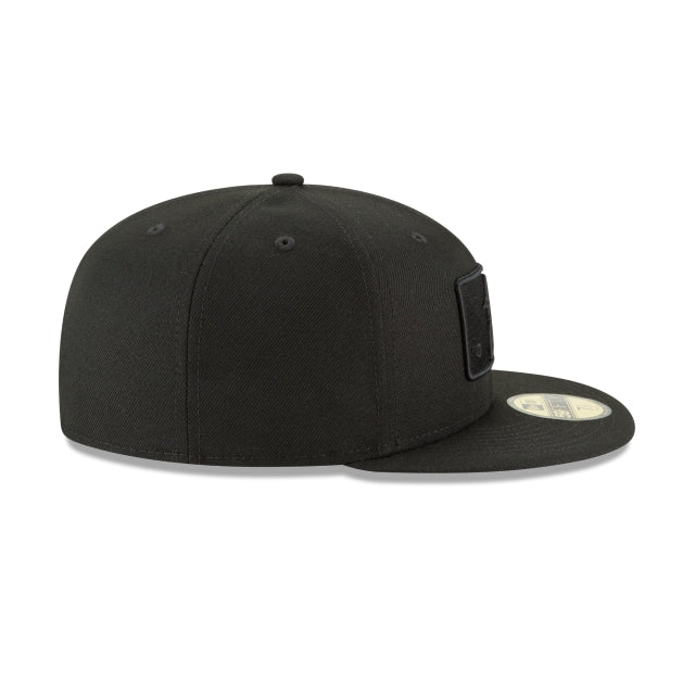 MLB Batterman Logo Blackout Basic 59FIFTY Fitted Hat – New Era Cap