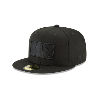 MLB Batterman Logo Blackout Basic 59FIFTY Fitted Hat