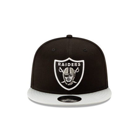 Las Vegas Raiders Two Tone Black 9FIFTY Snapback Hat