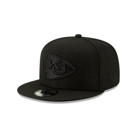 Kansas City Chiefs Basic Black On Black 9FIFTY Snapback Hat