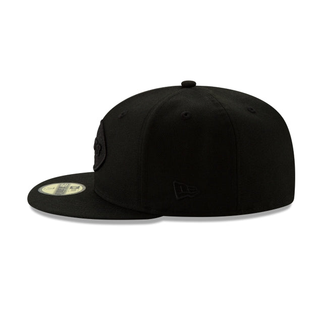 New York Jets Basic Black On Black 59FIFTY Fitted Hat – New Era Cap