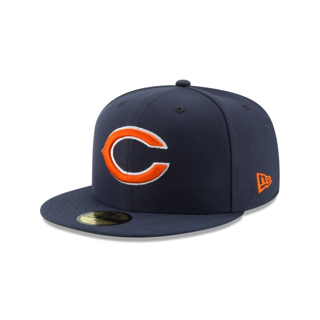 Chicago Bears Navy 59FIFTY Fitted Hat – New Era Cap