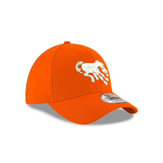 Denver Broncos Team Classic Orange 39THIRTY Stretch Fit Hat New Era Cap