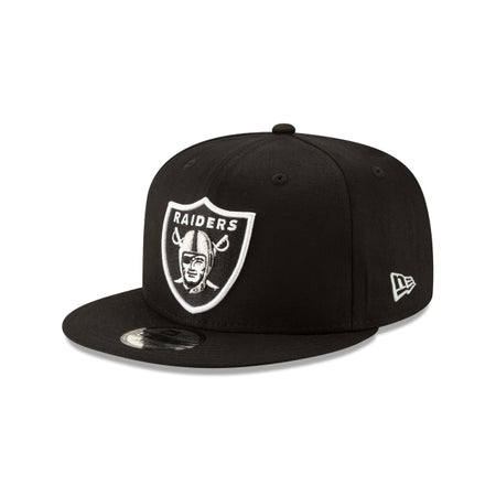 Las Vegas Raiders Basic Black 9FIFTY Snapback Hat