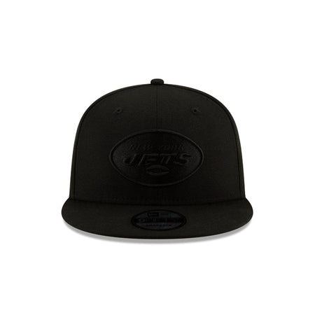 New York Jets Black On Black 9FIFTY Snapback Hat