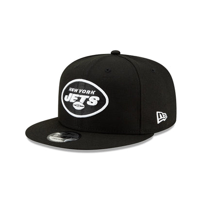 New York Jets Black and White 9FIFTY Snapback Hat