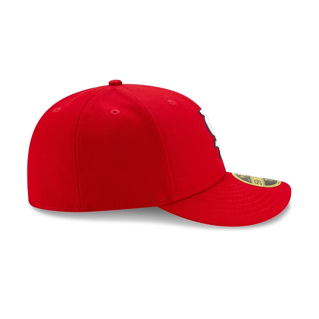 Men's New Era Navy/Red St. Louis Cardinals Alternate 2 Authentic Collection  On-Field 59FIFTY Fitted