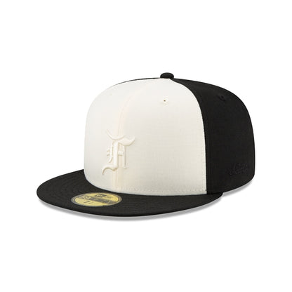 Essentials By Fear Of God Black 59FIFTY Fitted Hat