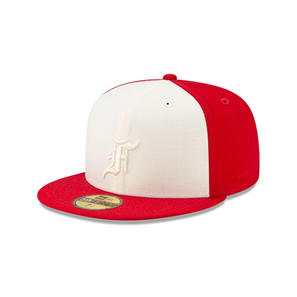 Essentials By Fear Of God Scarlet 59FIFTY Fitted Hat